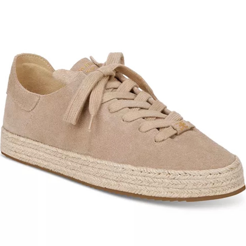 Sam Edelman Poppy Lace-Up Jute Espadrille Sneakers